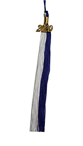 Graduation Tassel With 2019 Year Charm Grad Days(Royal Blue/White)