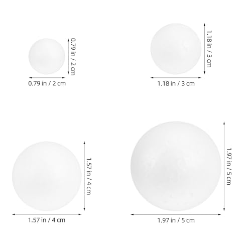 Boules de mousse blanche en polystyrène pour créer sans se ruiner ni manquer de matériel - 3