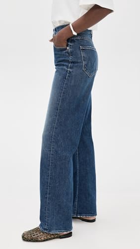 MOTHER Women's The Lasso Sneak Jeans4