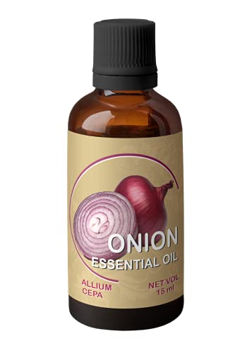 Image of Heilen Biopharm Onion (Allium cepa) Essential Oil For Hair Care, Skin Care- 50 mL Per Bottle Pack of 1