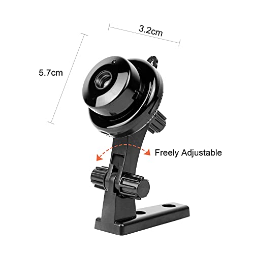 Domary 1080p wi-fi mini câmera filmadora filmadora 150 ° amplo ângulo IR detecção de movimento 64 GB