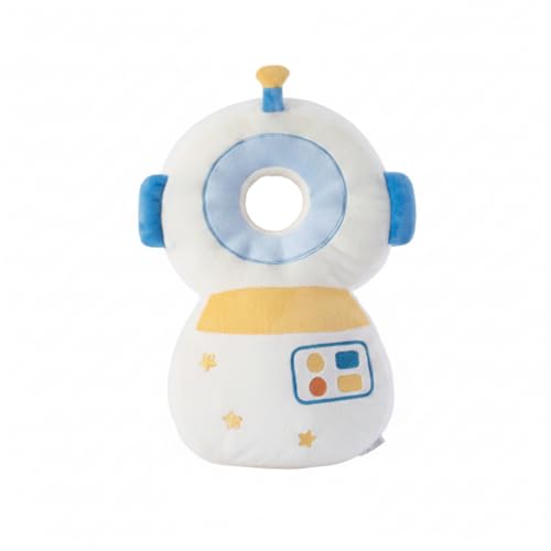 Protector de cabeza para caminar para bebés, protección contra caídas para bebés con temática de astronauta con sonido de alerta de caída, protector de cabeza transpirable para caminar y gatear, Uso