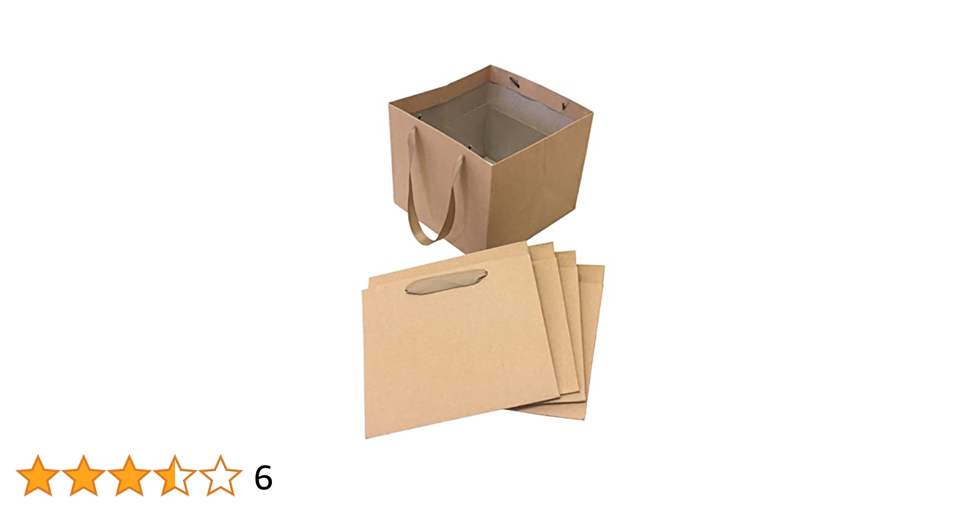 Amazon.co.jp: clowin ギフトバッグ 大容量 クラフト紙袋 大きい