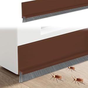 Boufeida Bürstendichtung Türbodendichtung Zugluftstopper MFMFT 5cm x 100cm