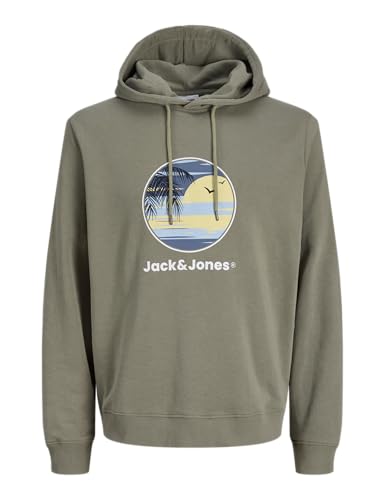 Sweat à capuche JACK & JONES Jjperry fini les pulls qui rétrécissent au lavage