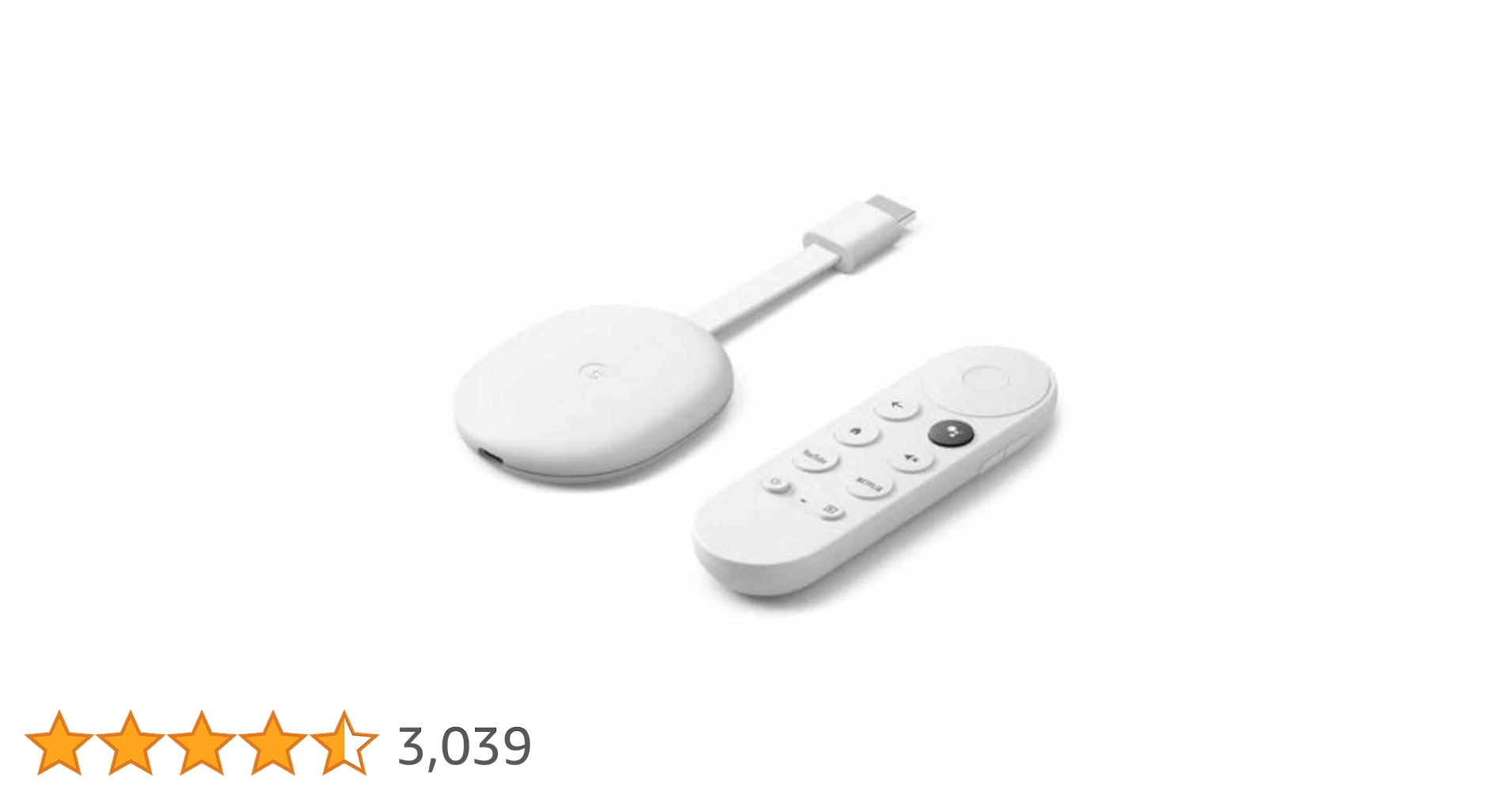 新品•未開封　Chromecast with Google TV 4K ホワイト 未開封】4K対応のChromecast with Google TVホワイト Google