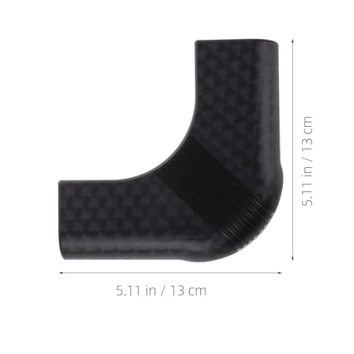 Image of Outanaya Pool Table Corner Protector Covers 2 Pack Billiard Table Corner Guard Bumpers Decorative Guards for Pool Edge Safety 5.11 X 5.11 X 0.78 in