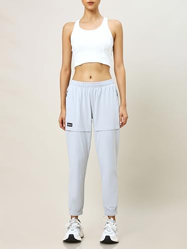 Image of TECHNOSPORT Women's Athletic Fit Mid Rise Track Pant