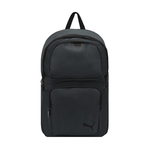 PUMA Countdown Backpack with Separate Laptop Compartment & Expanding Pockets, Black, One Size