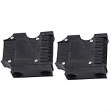 Jotekonoby Bootsaufhänger, 2 Stück, Schnellspannleine mit Druckknopf-Mechanismus, Marine-Stoßstangen-Einsteller für Dock-Schiene, Yachtzubehör, Segelboot (B)