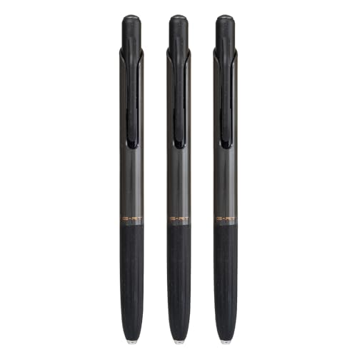 Image of Pentonic G-RT 0.7 mm Gel Pen Blister Pack | Black Ink | Pack of 3