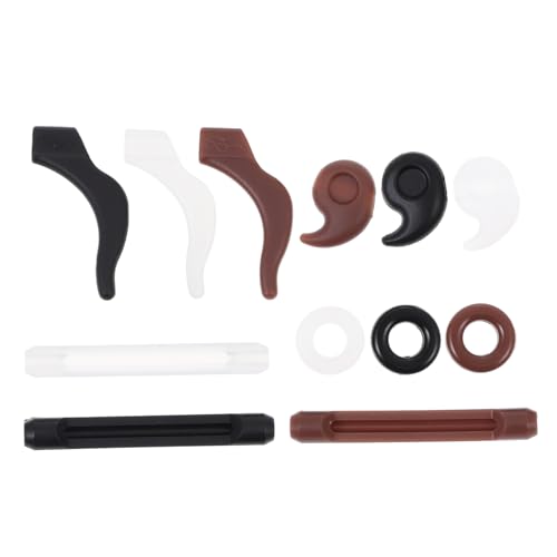 FOMIYES Glasses Accessory Set Glasses Retainers Glasses Leg Covers Replacement Eyeglasses Accessories Round Glasses Eyewear Ear Cushion Eyeglass Ear Hooks Oval Socks Clip Boots