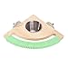 Baoblaze Bird Perch with Feeding Cup Easy Clean for Finches Parakeets Small Parrots