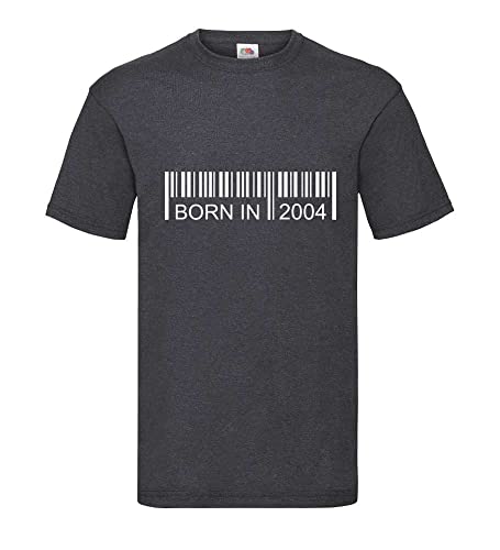 T-shirt pour homme coupe ample XXXL 2004 gris foncé pour un confort supérieur