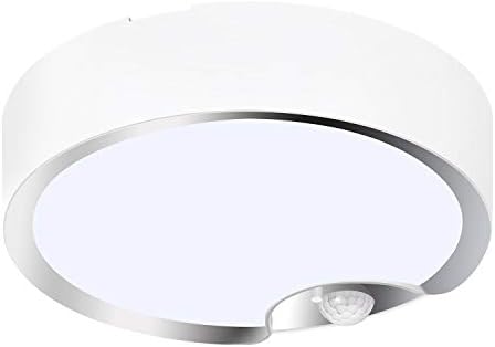 TOOWELL Motion Sensor Ceiling Light, Battery Operated Closet Lights 400LM