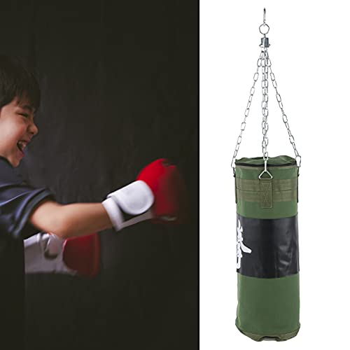 Sac d'entraînement de boxe vert 80 cm avec suspension renforcée - 6