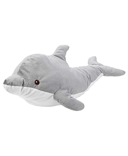 Image of SUI Whale Dolphin Fish Stuffed Fish Soft Toy 30Cm Grey Color