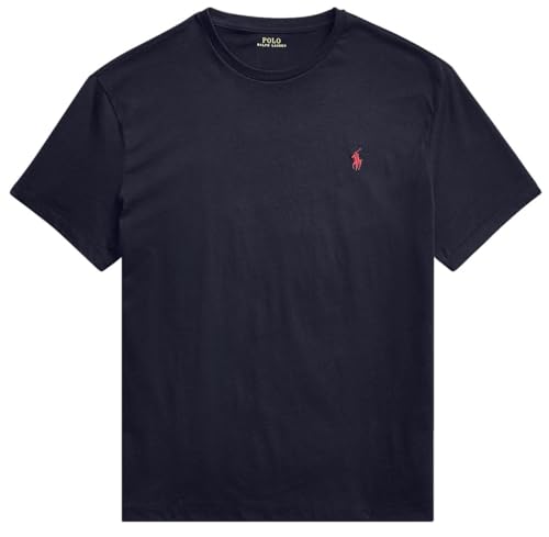 Polo Ralph Lauren Men's Cotton Crew Neck T-Shirt (XXL, NewNavy)
