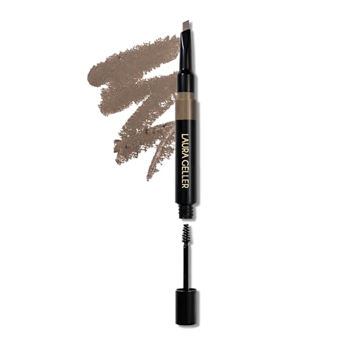 LAURA GELLER NEW YORK Sculpt-n-Stay Waterproof Brow Pencil & Gel- Taupe