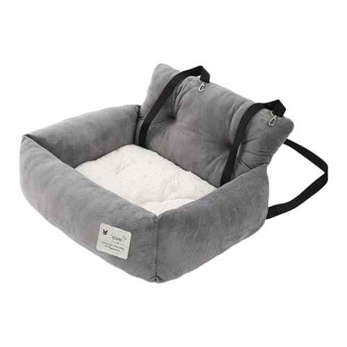 Seggiolini auto per animali domestici, trasportini per cani di piccola taglia e media, adorabile lettino da viaggio compatto, portatile, per casa e veicoli, comodo e sicuro