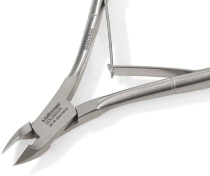 5mm 1/2 Jaw Standard Cuticle Nippers Surgical Stainless Steel Clippers German Cuticles Remover and Cutter, Solingen, Germany