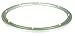 Vestil CA-5-24 Mini Aluminum Carousel, 24" Diameter, 750 lb. Capacity, Silver