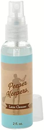 Peeper Keepers Eyeglass Cleaner Lens Spray | Extra Thick & Soft Microfiber Cloth | Eye Glasses Solution 2oz. | Glasses Cleaner