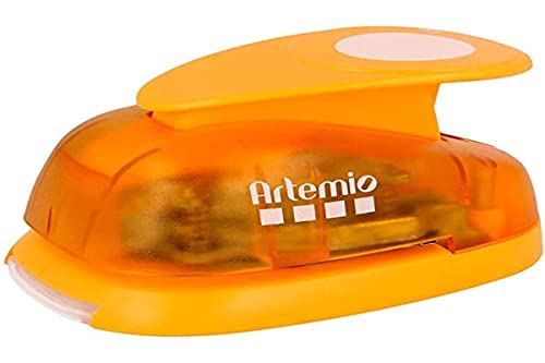 Artemio VIHCP916 Grande Perforatrice à Levier Cercle Plastique Multicolore 9,6 x 6,5 x 16 cm