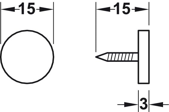 Gedotec Magnetverschluss 5kg Haftkraft - Hitzebeständig Bis 300°C Für Möbel & Türen