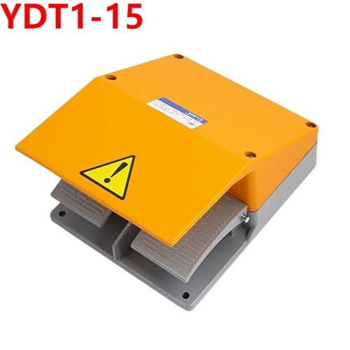 Pedal de interruptor YDT1-15 de doble banda para controlar herramientas con manos libres 3