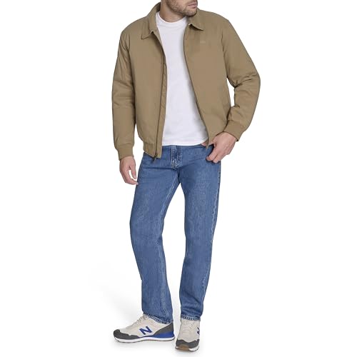 Image of Dockers Men's Microtwill Golf Bomber Jacket