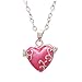 RWAJZAX Stylish Brass Heart Resin Locket Necklace with Concealed Storage Space Statement Jewelry for Fashion Enthusiasts