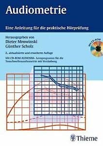 Audiometrie. Eine Anleitung für die praktische Hörprüfung (mit CD-ROM). Mit CD-ROM Audiosim-Lernprogramm für die Tonschwellenaudiometrie mit Vertäubung