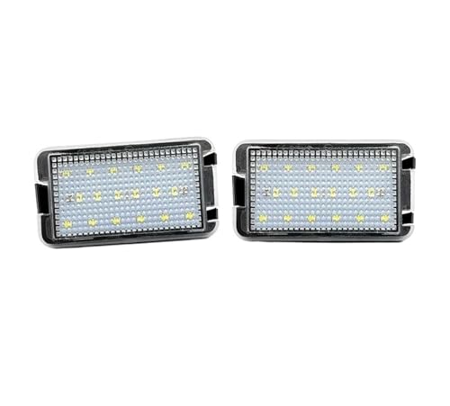 Luz LED de matrícula blanca de alta visibilidad para Seat León Altea e Ibiza, recambio 5P0943021