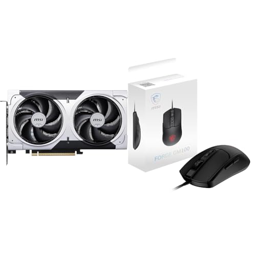 MSI GeForce RTX 5060 Ti 8G VENTUS 2X OC PLUS + MSI Q[~O}EX GM100