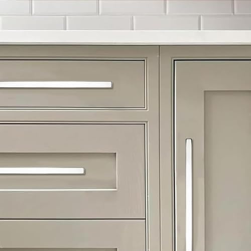 KHTUMEWARE-207 Polished Nickel Appliance Pulls CTC 12 in (305 mm) in Polished Nickel — KHTUMEWARE