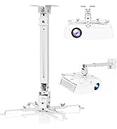 Soporte De Mesa Para Proyector Ajustable - Altura 28-45 Cm, Giratorio 360°, Compatible Con Cámaras Y Dispositivos Con Rosca 1/4