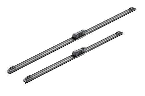 Image of BOSCH 3397014621 AeroTwin Wiper Blades - Set of 2 (26 inch & 20 inch) Top Lock 16mm | Driver and Passenger Side Original Equipment Replacement Blades