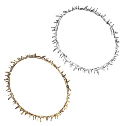 Couronne d'épines métal diadème médiéval accessoire coiffure mariage fêtes