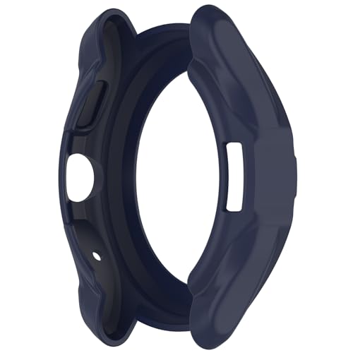 BabyValley Compatible with Ticwatch Pro 5 Smartwatch Case Protective, Silicone Shell Case Cover Replacement Shock-Proof for Ticwatch Pro 5 Accessories (Blue)