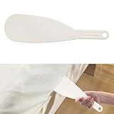 Abeillo Bed Sheet Tucker Tool, Bed Maker Tool, Bed Tucker Tool to Help Protect Your Hand, Arthritis-Friendly Easy Bed Making Tool Mattress Lifter Wedge for Changing Sheets (White)