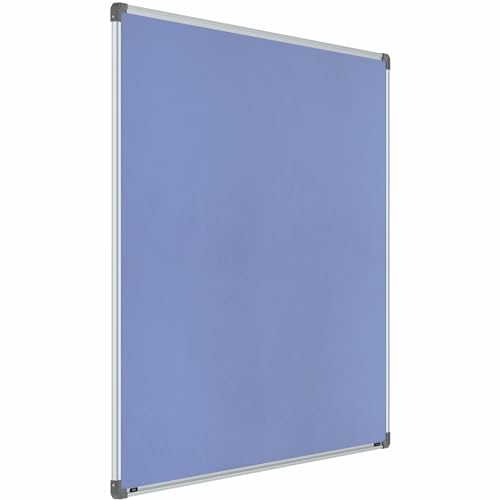 Image of Scholar Art Metis 4x5 Feet Fabric Pin Up Board for Office, Home & School | Vibrant & Versatile Crape Cloth + High Density Soft Board for Pinning Photos, Sticky Notes & Reminders (Purple)