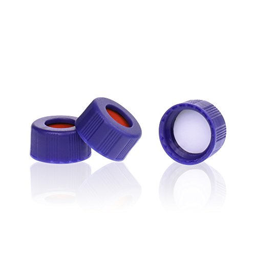 Alwsci Autosampler Vials, 9-425 Screw Cap, Ptfe/Silicone Liner, 100Pcs #TOP3