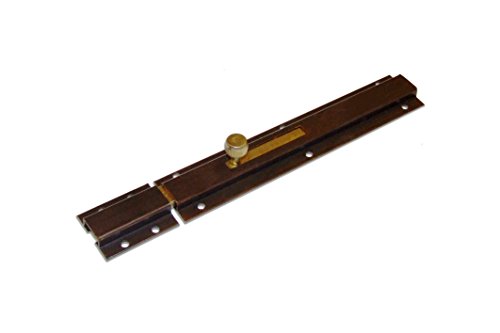 Con contropiastra Max-Power FM52264 Catenaccio Trasversale Profilato 200 X 40 mm, Verniciato Bronzo