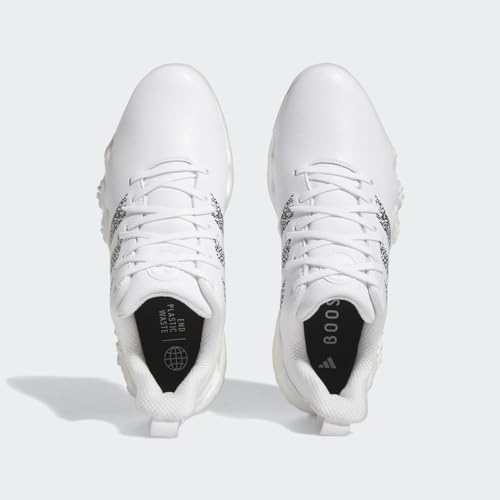 Adidas Codechaos 22 Herren-Golfschuhe ohne Spikes, Footwear White/Core Black/Crystal White, 8 – Ansicht 4