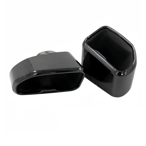 Buse pointe carrée d'échappement noire pour BMW X3 G01 G08