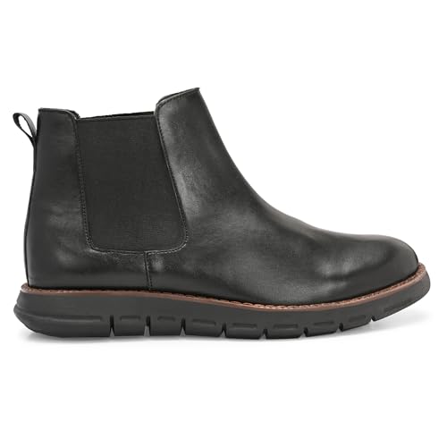 Image of Legwork Hybrid Crossover Metropolitan High Ankle Chelsea Boots | Slip-On Formal & Casual Style Shoes | Winter Urban Riding Sleek Boots