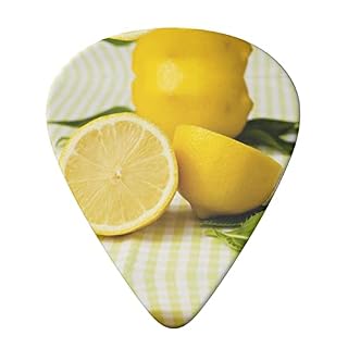 Ensemble de 6 médiators de guitare jaune citron pour guitare acoustique, guitare électrique, basse, ukulélé – fin, moyen… - Les Beatles, Paul McCartney, John Lennon, RIngo Starr, George Harrison Ensemble de 6 médiators de guitare jaune citron pour guitare acoustique, guitare électrique, basse, ukulélé - fin, moyen… – Image 3