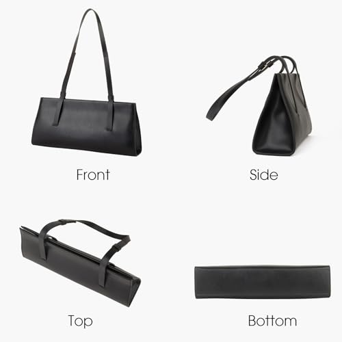 Image of DONNAIN Genuine Leather Trendy Shoulder Bag for Women, Small Women Handbag and Clutch Purse