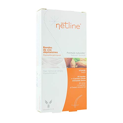 Netline Hair Removal Cold Wax Strips for Sensitive Skin